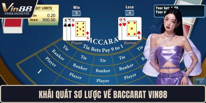Khái quát sơ lược về baccarat VIN88